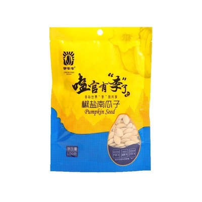 comprar Amazon venta caliente mayorista personalizable en bolsas de sal y pimienta con sabor a semillas de calabaza granulados llenos de alimentos verdes naturales fábrica online manufacture