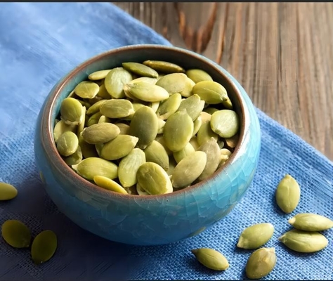 HUMEDAD 9% Máximo Semillas de calabaza tostadas No hay sustancias extrañas